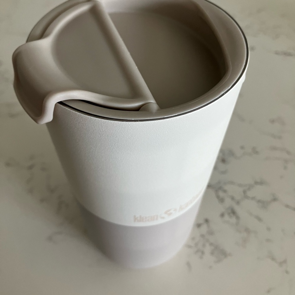 Klean Kanteen White Travel Mug